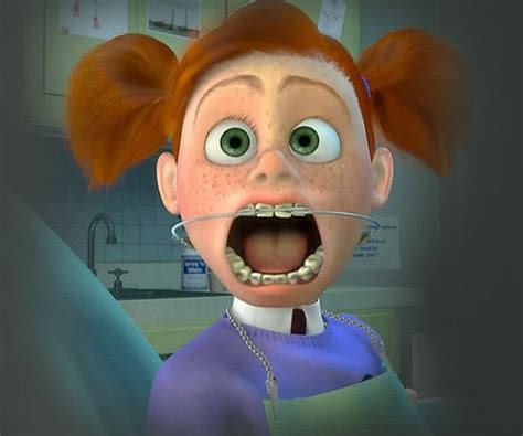 darla finding nemo braces|nemo darla.